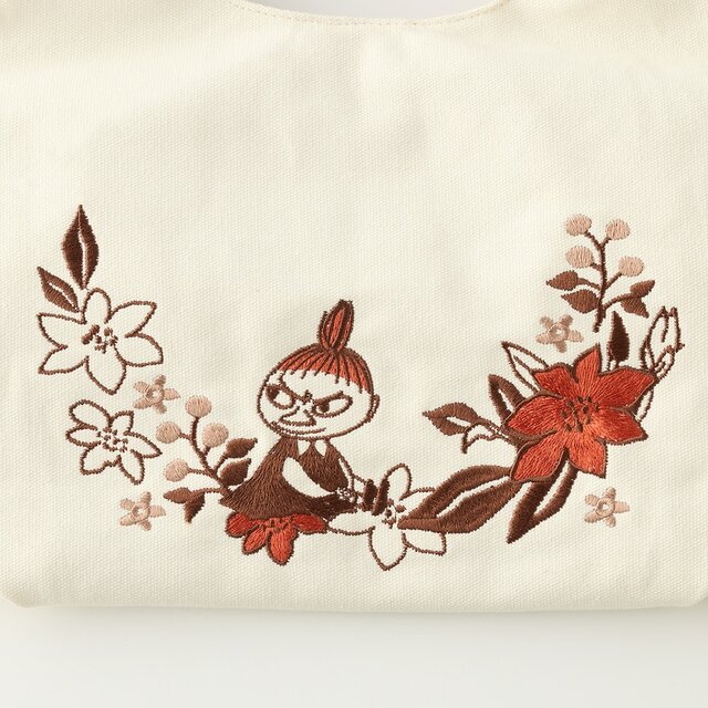 刺繍デザインバルーントートバッグ「ムーミン」