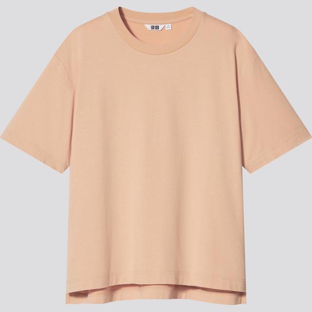 エアリズムコットンオーバークルーT