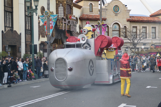 ユニバーサル・スタジオ・ジャパン「ミニオン・テイク・オーバー ～ミニオン乗っ取り大作戦～」
