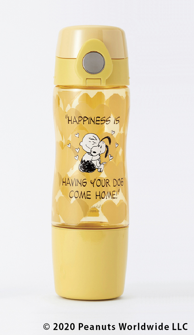 カップ付きクリアボトル　￥1,800