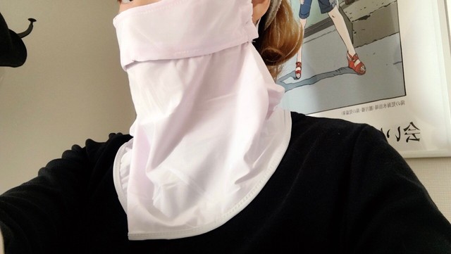 ネック・フェイスカバー／色味もかわいい