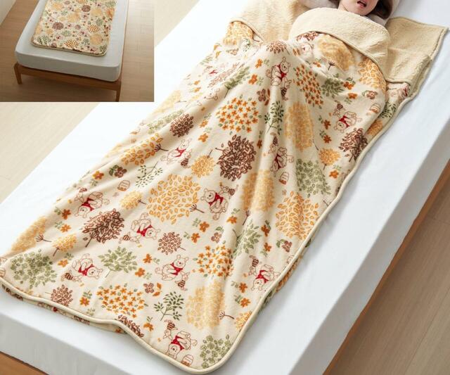 マイクロファイバーのつつ毛布(選べるキャラクター)｜￥3,990～6,990 （税込）