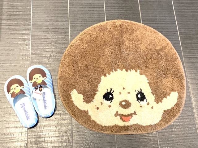 ルームシューズと大カットマット