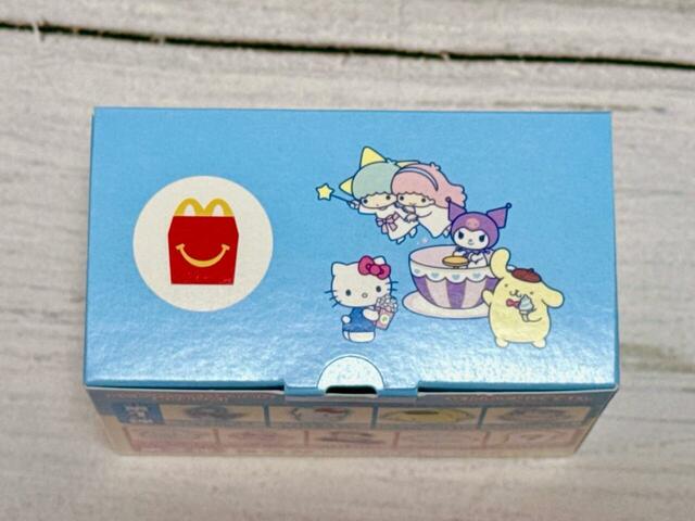 【サンリオ×マクドナルド ハッピーセット第一弾】蓋にもかわいいイラスト入り！