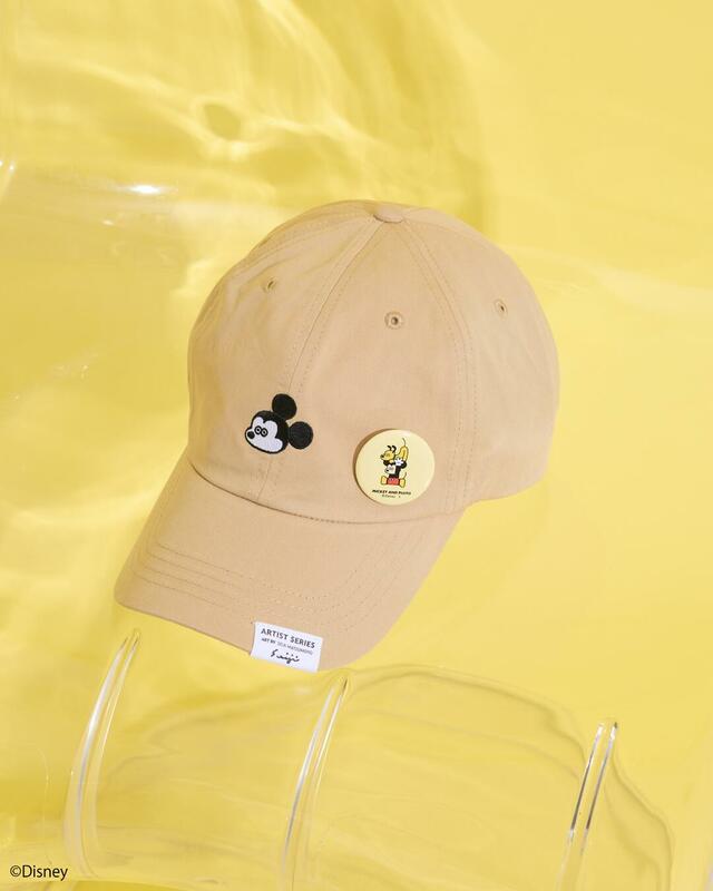 バッジ付きCAP 3,990円｜Green Parks ディズニー×松本セイジコレクション
