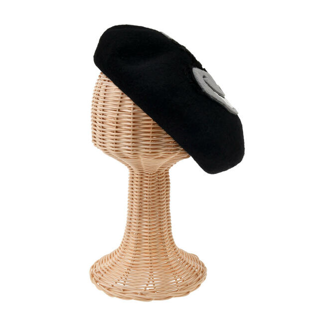 チェシャ猫 帽子・ベレー帽 蓄光 ブラック 59 CHESHIRE CAT 4,000円