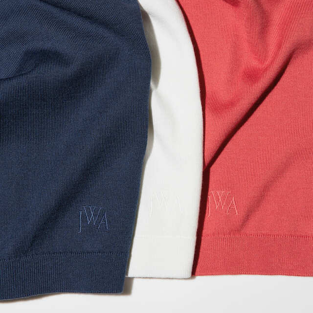 WOMEN「ポロセーター（半袖）」各￥2,990