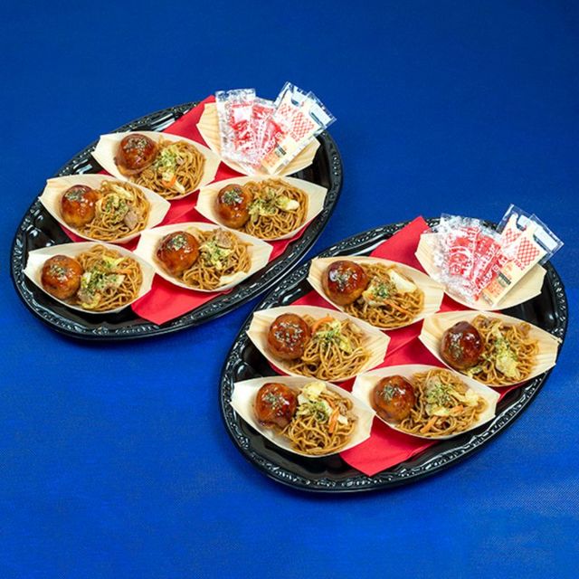 ソース焼きそば＆たこ焼き