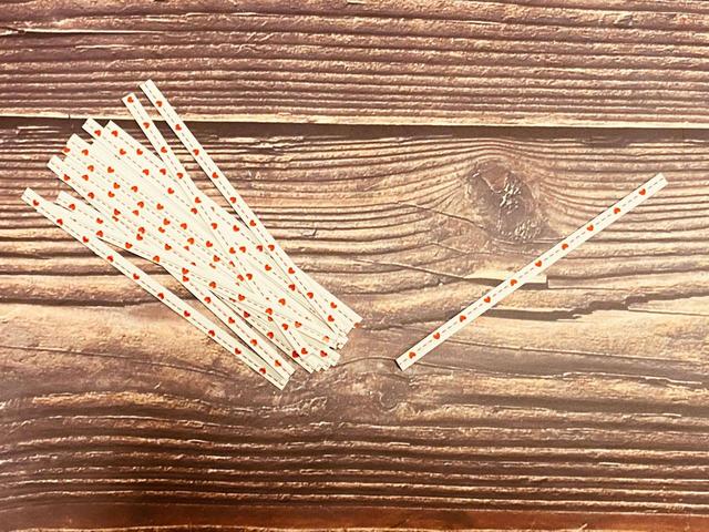 【ナチュラルキッチン】ビニタイミニハート40P入／税込110円