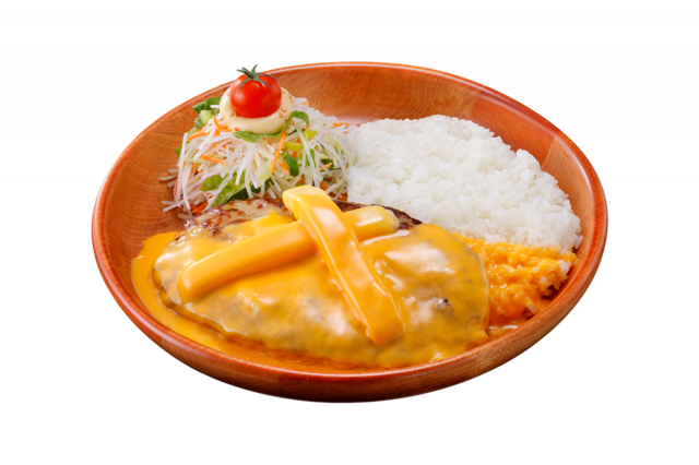 「メルティーチーズバーグディッシュ」【びっくりドンキーの「We Love Cheeeese!」フェア】