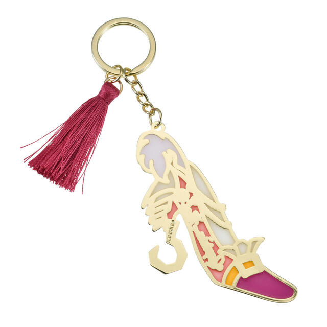 キーホルダー・キーチェーン ハイヒール ステンドグラス風 DISNEY VILLAINS 1,800円