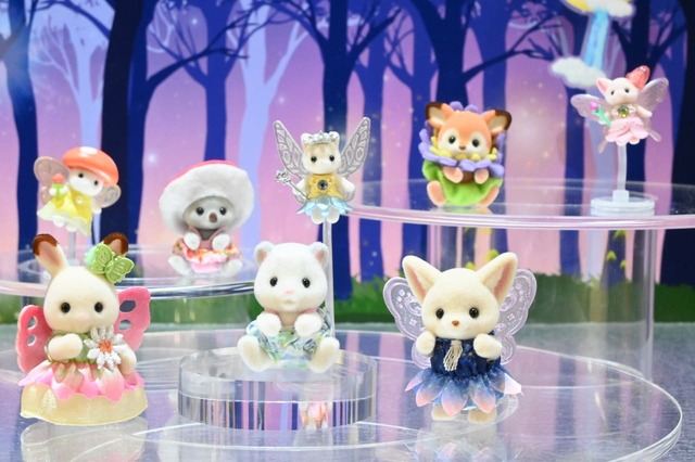 【シルバニアファミリー展40th】世界観抜群の「妖精の森」エリア