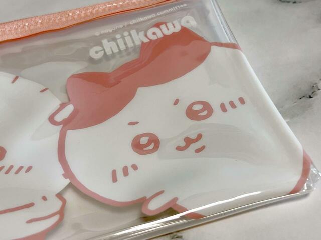 【100円ちいかわ雑貨】ハチワレはキリッとした表情で「3」を表しています♪