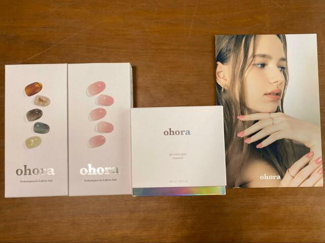 【ohora（オホーラ）ネイルシール】韓国初の優秀ネイルシール
