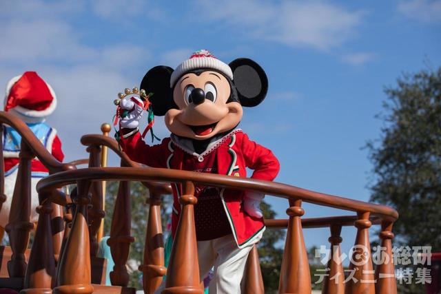 「ミッキー&フレンズのグリーティングパレード:ディズニー・クリスマス」|東京ディズニーランド