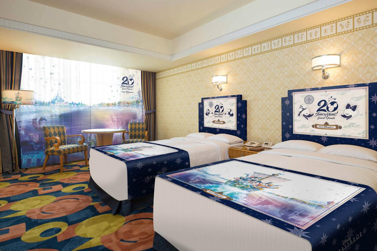 東京ディズニーシー周年 スペシャル客室が ディズニーホテル に誕生 オリジナルグッズがもらえる 1 2 ディズニー特集 ウレぴあ総研