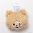 【モンチッチ×kippis】『モンチッチ×kippis ぬいぐるみチャーム付きエコバッグ』/ツインテールのふわふわモンチッチがかわいいぬいぐるみチャーム