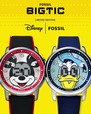 ミッキーマウスモデル、ドナルドダックモデル(各41,250円)Disney | Fossil BIG TIC