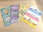 プレゼント第一弾は「クリアファイル」全4種