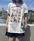 「アクリルキーホルダー付 DisneyアソートT」サックス 2,720円(税込価格 2,992円)【AS KNOW AS plus(アズノゥアズ プラス)『トイ・ストーリー』の限定デザインTシャツ】