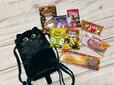 【カルディ ニャップザック】ナップザックの中に8種類のお菓子が入っています♪