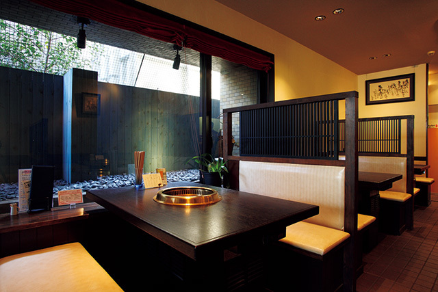 焼肉 あわ座　内観