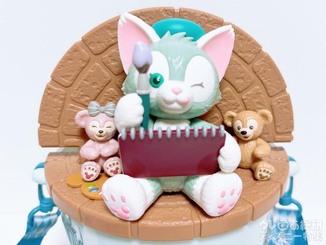 フタを立てて正面から見ても可愛い