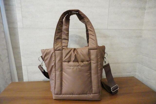 バッグ正面【BAYFLOW(ベイフロー)収納5ポケット キルティングバッグ】