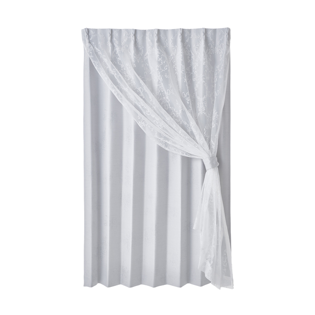 ブリス×ルシーラ ダブル 既製カーテン