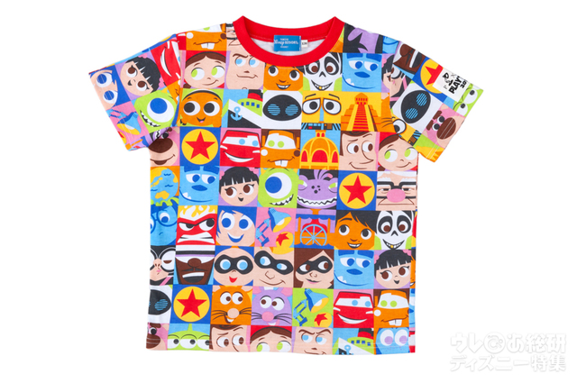 Tシャツ｜100、120cm／各1,900円、140cm／2,300円｜東京ディズニーシー「ピクサー・プレイタイム」｜【販売店舗】エンポーリオ