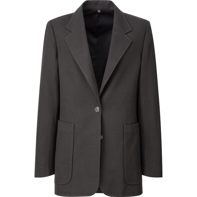 ジャージーテーラージャケット　ブラック