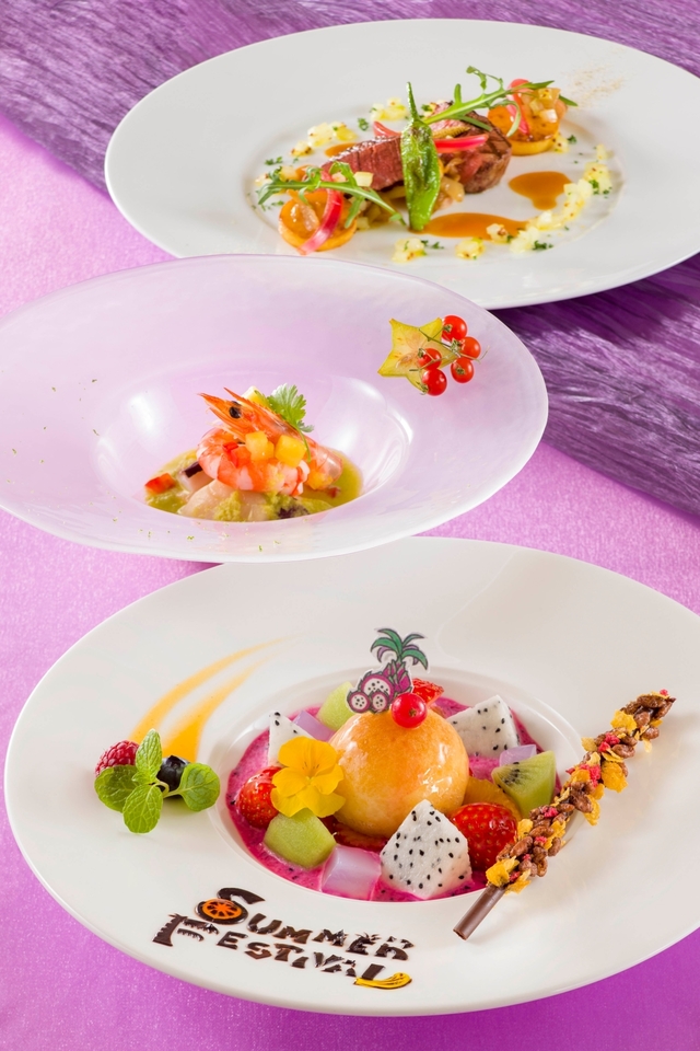 「ベッラヴィスタ・ラウンジ」“ディズニー・サマーフェスティバル”ランチコース 