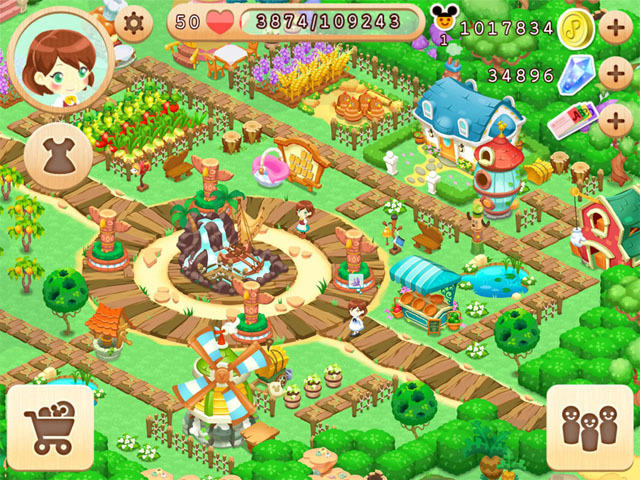 「マジックキャッスル ドリームアイランド」プレイ画面6 ©Disney