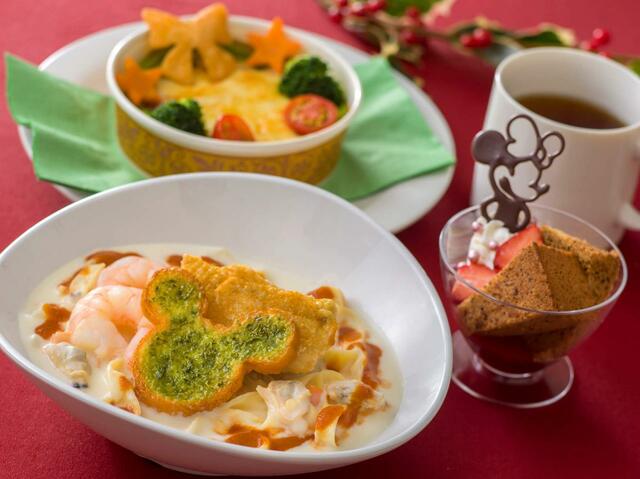 スペシャルセット 2,300円|プラザパビリオン・レストラン|東京ディズニーリゾート「ディズニー・クリスマス」スペシャルメニュー