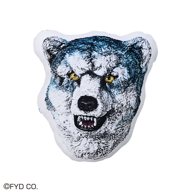 D賞：Kamikaze Boy フェイスクッション｜一番くじ MAN WITH A MISSION 15th ANNIVERSARY