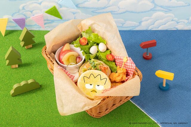 【はぴだんぶい わいわいピクニックカフェ】「バッドばつ丸のサンドイッチBOX」1,690円