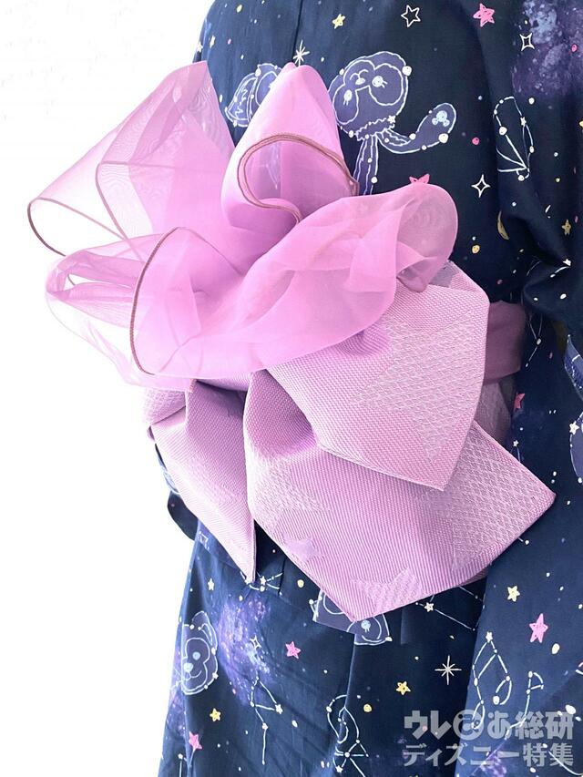 「ダッフィー&フレンズのサマーナイト・メロディー」浴衣の着こなし例