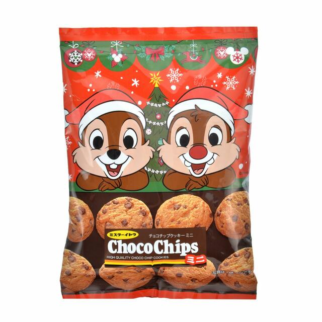 【ミスターイトウ】チップ＆デール クッキー パック ミニ Chocochip Cookie Disney Christmas 324円