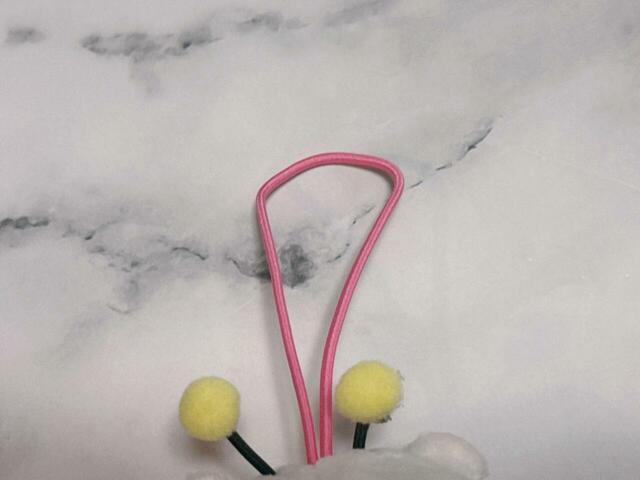 ちいかわのゴム紐はピンク！