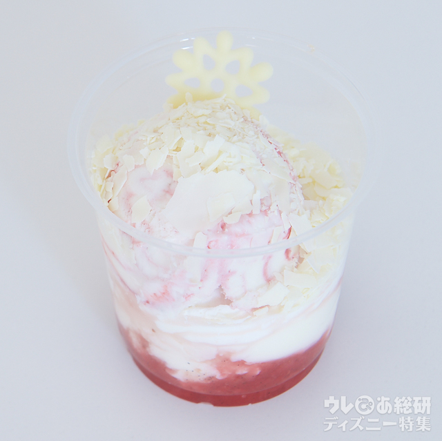 パンナコッタ&ストロベリーサンデー 500円