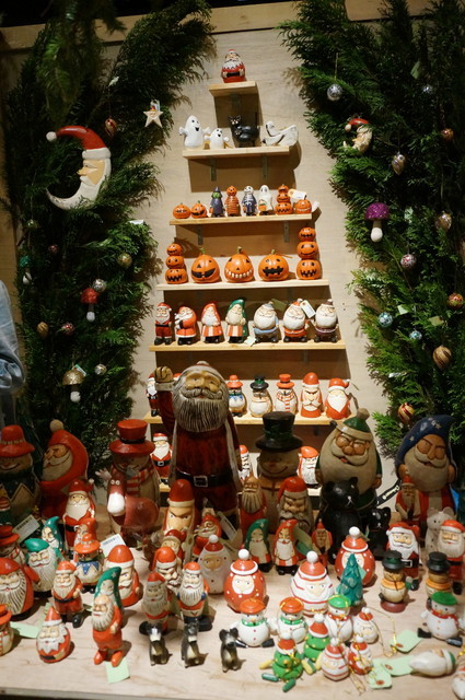 場と間クリスマス／コピパナス『木彫りクリスマスオーナメント』