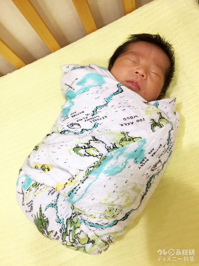 ディズニーベビーコレクション/スワドル　プーさん