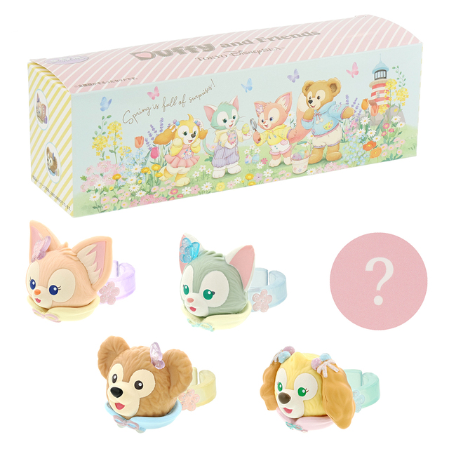 「ダッフィー＆フレンズのカム・ファインド・スプリング！」リングセット