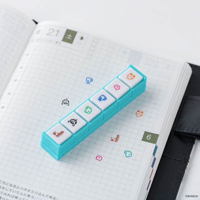 【たまごっち×ほぼ日手帳2026】手帳のアクセントにもぴったりなPochitto6