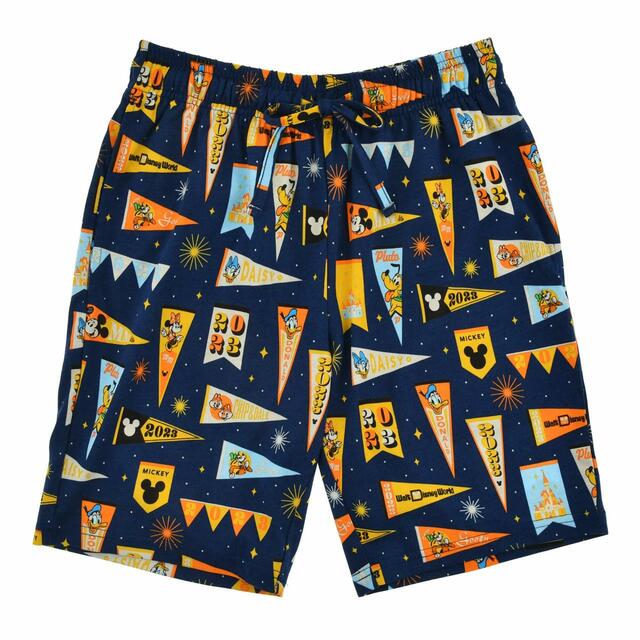 ミッキー＆フレンズ ショートパンツ ブルー M L DATED 2023 4,950円