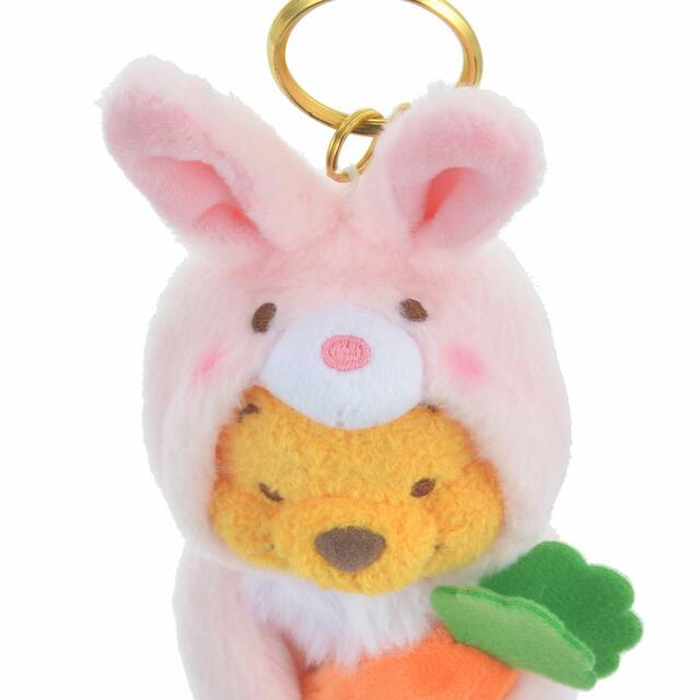 プーさん ぬいぐるみキーホルダー・キーチェーン ピンク 卯(ウサギ) Eto Pooh 2023 2,200円