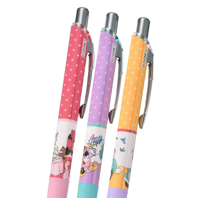 ミッキー＆フレンズ エナージェル 0.5 ゲルインキボールペン セット New Friends 950円