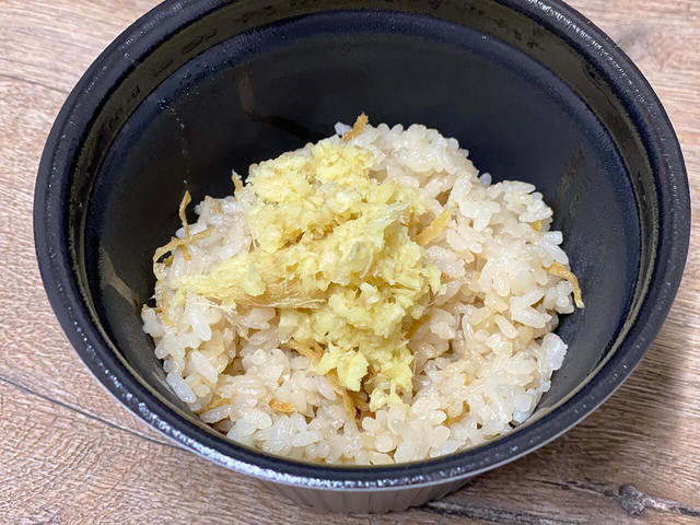 生姜ごはんにも追い生姜！