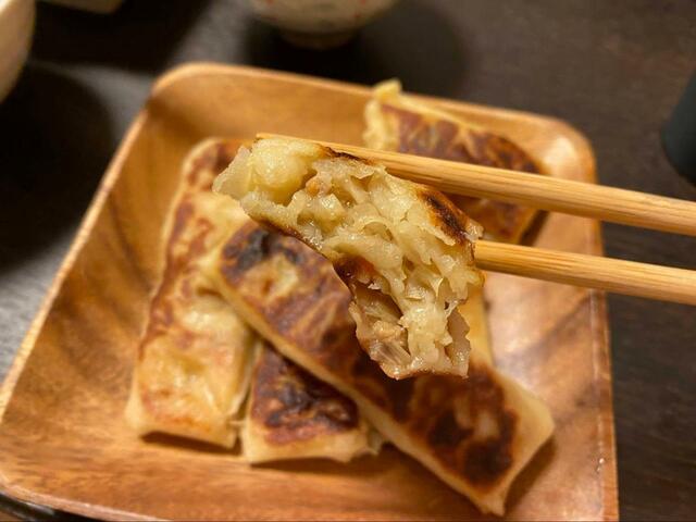 【ヤオコー パリッとろ春巻】具材がたっぷり詰まっています