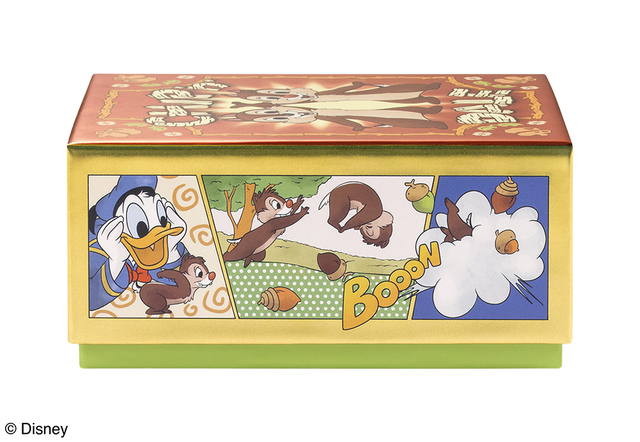 ドナルドダック、チップ＆デール/ショコラサンド 「見ぃつけたっ」 10枚入 1,404円｜Disney SWEETS COLLECTION by 東京ばな奈